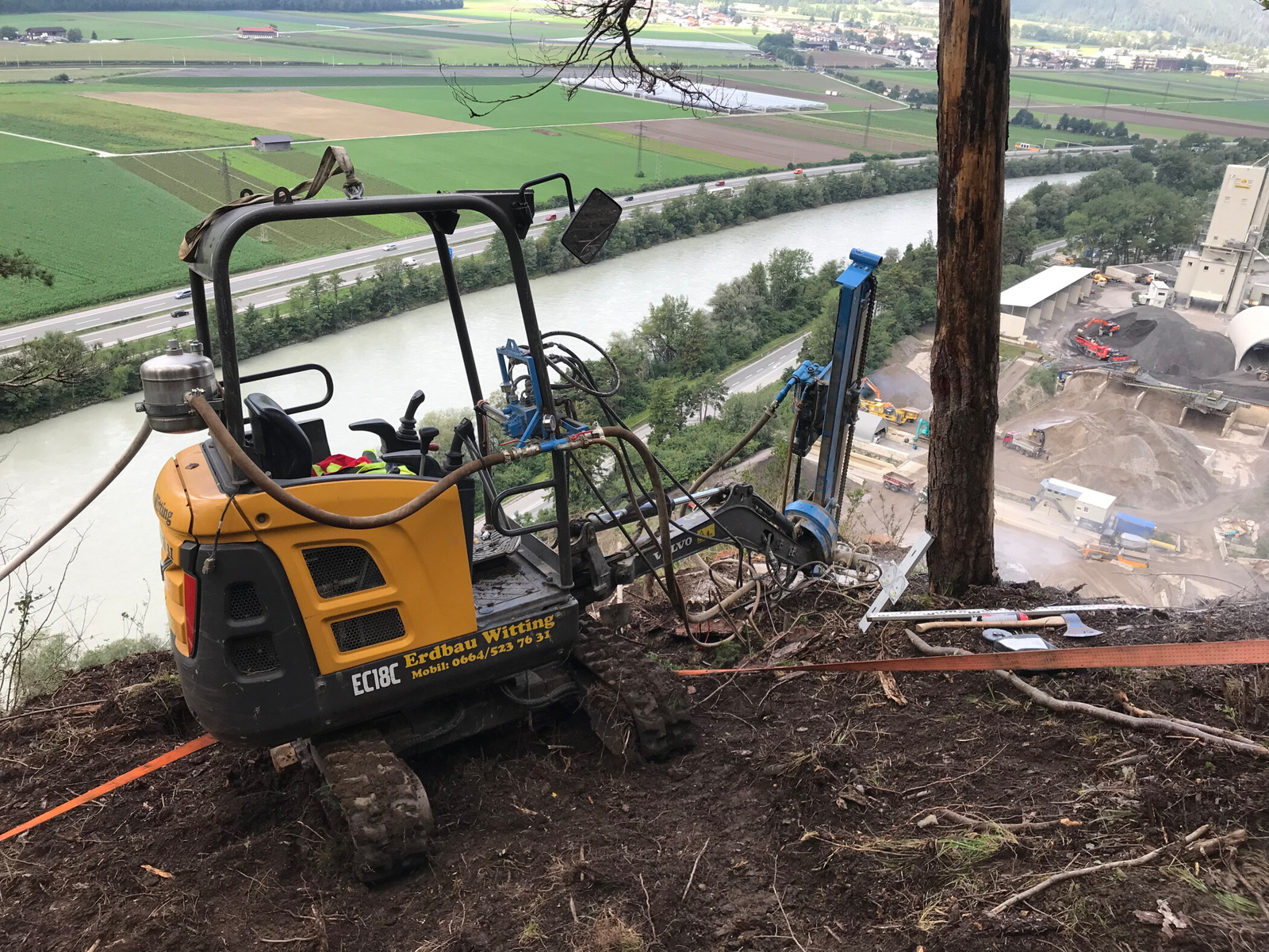 Baumsprengung von Erdbau Witting